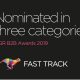 FAST TRACK nominated for a hat trick of EGR B2B Awards