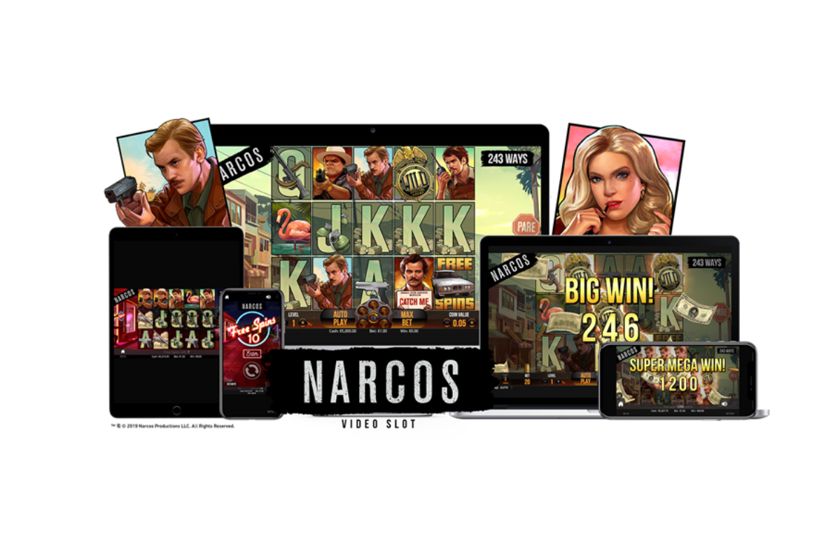 NetEnt-Narcos video slot