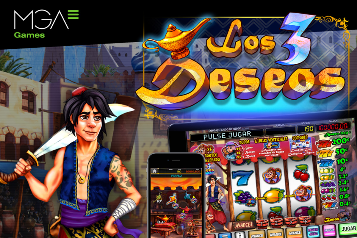 MGA Games- “Los 3 Deseos de Aladino”