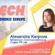 The Growing Use of Blockchain by Start-ups and SMEs with Alexandra Karpova (Co-Founder & CEO at Millennium Communications) at TCE2019 Prague