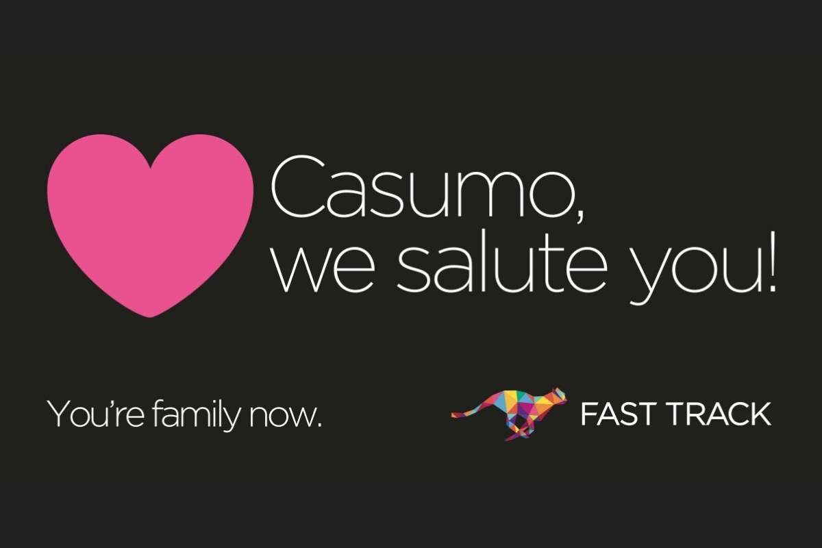 Casumo Partners with FAST TRACK