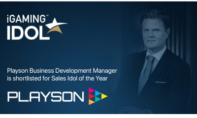 Playson’s Business Development Manager Lars Kollind shortlisted for iGaming Idol Awards