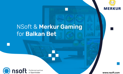NSoft has integrated Merkur Gaming's casino games onto Balkan Bet's web