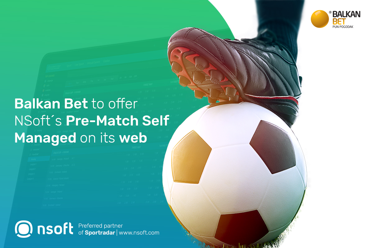 NSoft´s Pre-Match Self Managed on Balkan Bet’s web