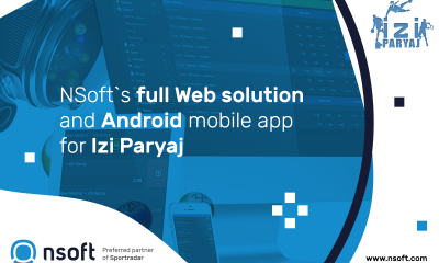 NSoft`s full Web solution and Android mobile app for Izi Paryaj