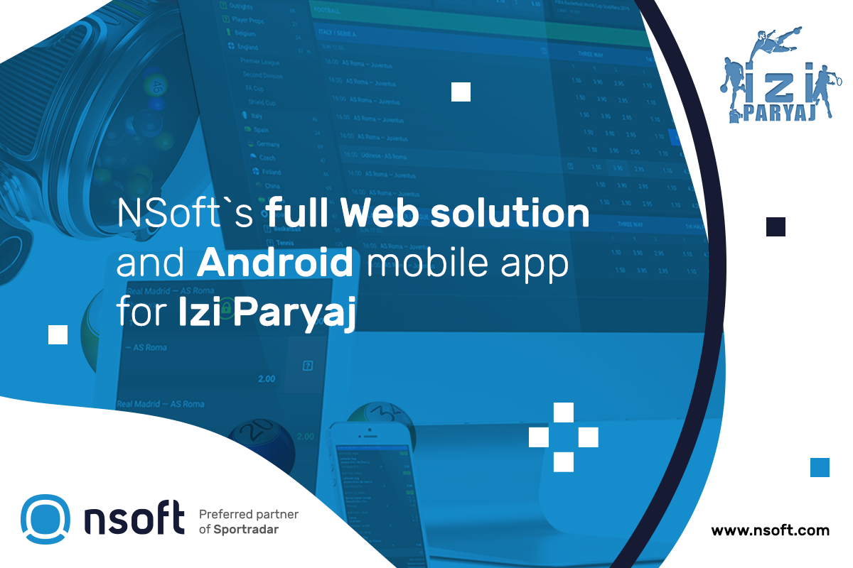 NSoft`s full Web solution and Android mobile app for Izi Paryaj