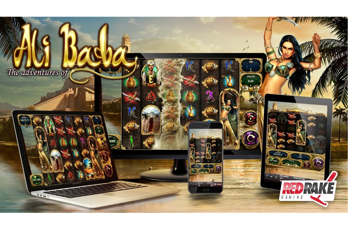 Tornado of wins and an infinite free spins feature in “The Adventures of Ali Baba”, the new video slot from Red Rake Gaming