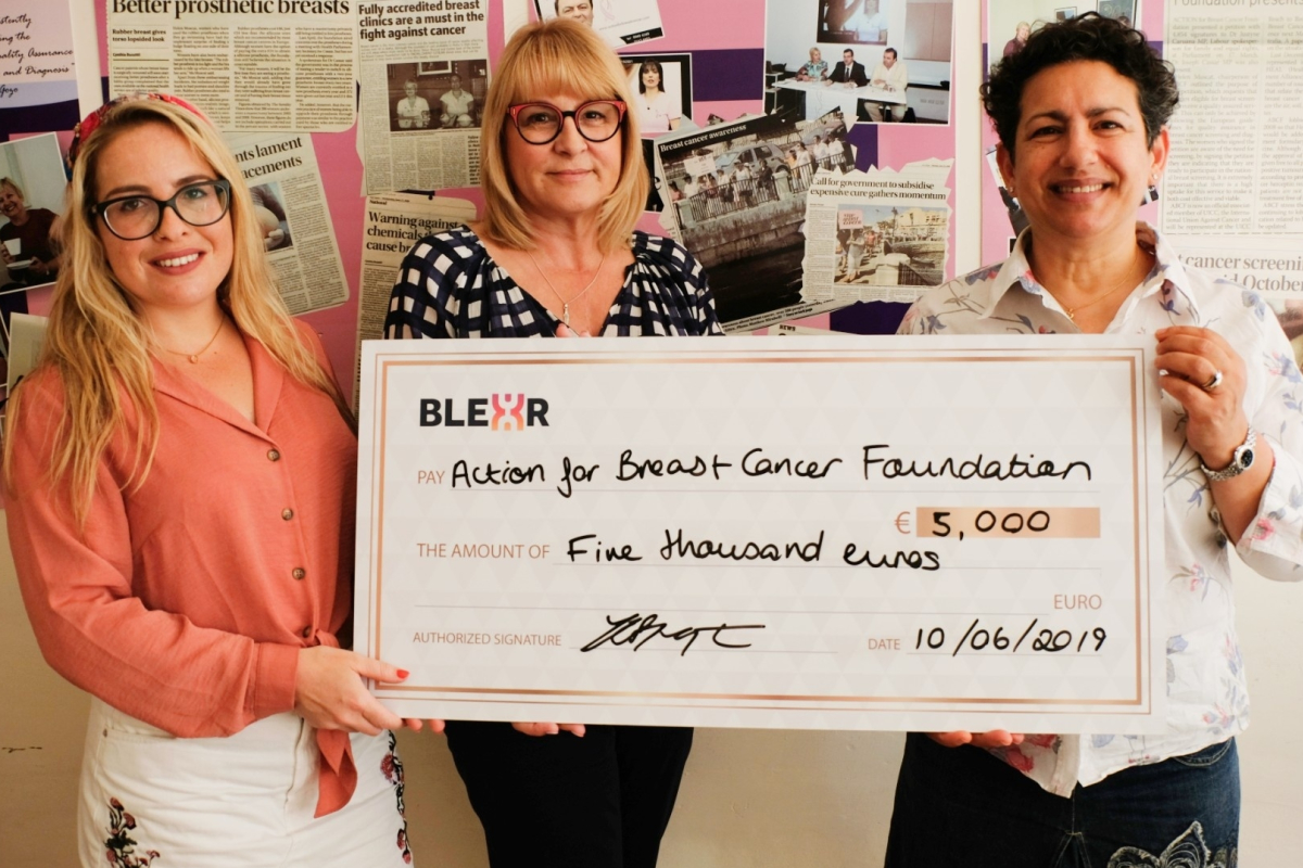 Blexr provides funding to support Maltese cancer charity