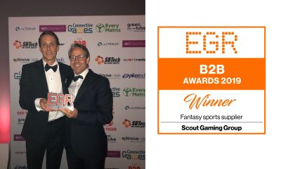 Scout Gaming wins EGR B2B award for the second year in a row