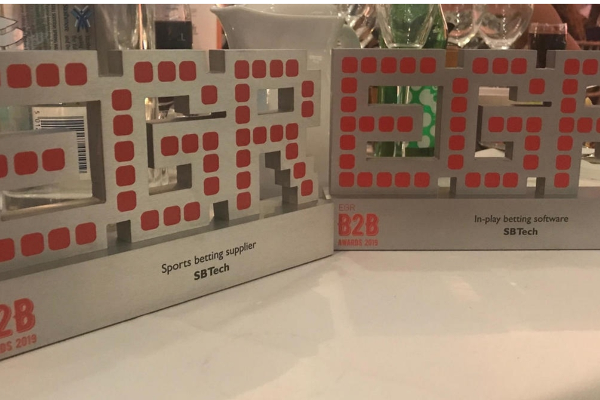 SBTech named Sports Betting Supplier of the Year at EGR B2B Awards 2019