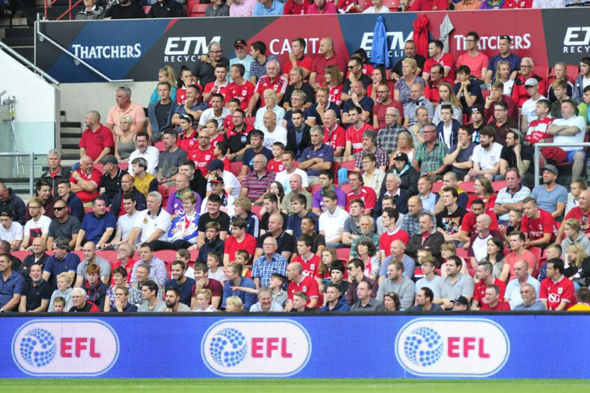 EFL Survey Reports 71% of its Fans are Comfortable with Gambling Sponsorships