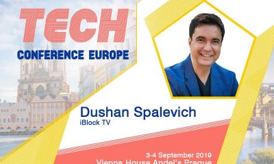 Dushan Spalevich at TECH Conference Europe 2019 Prague