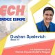 Dushan Spalevich at TECH Conference Europe 2019 Prague