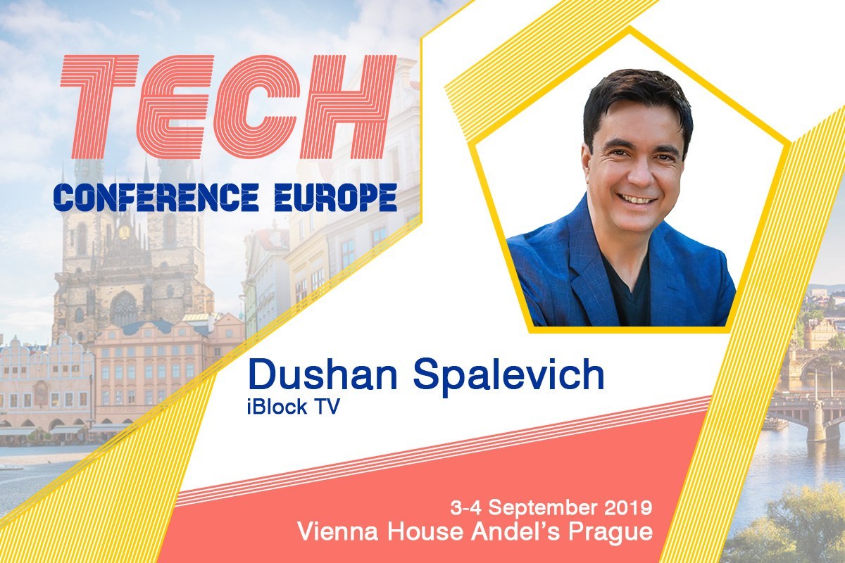 Dushan Spalevich at TECH Conference Europe 2019 Prague