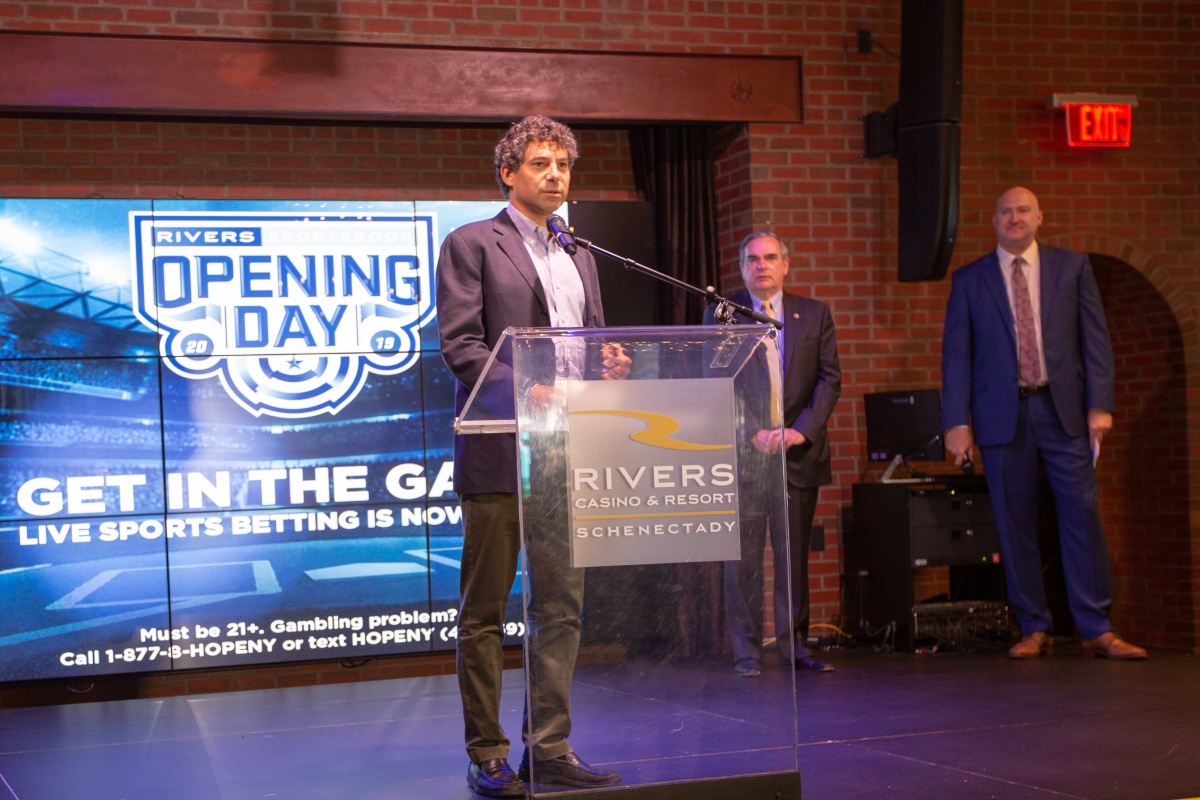 Rivers Casino & Resort Schenectady Makes History with Opening of New Sportsbook Lounge