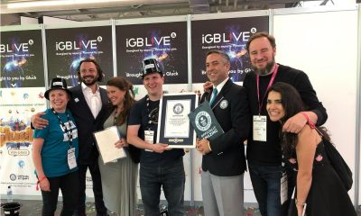 Gluck Games break a Guinness World Record at iGB Live
