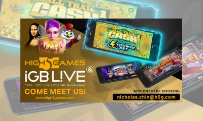 High 5 Games primed for further European expansion with iGB Live! appearance