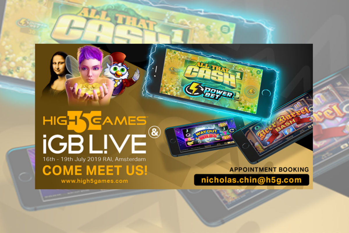 High 5 Games primed for further European expansion with iGB Live! appearance