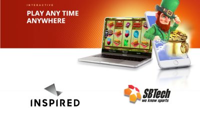 Inspired To Integrate Interactive Casino Content Onto SBTech Platform