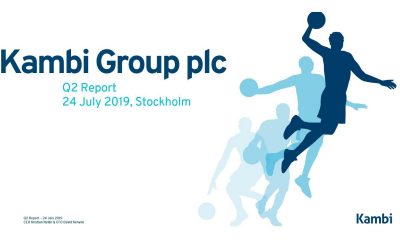 Kambi Group plc Q2 Report 2019