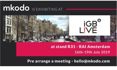 Digital user expert mkodo debuts at iGB Live in Amsterdam