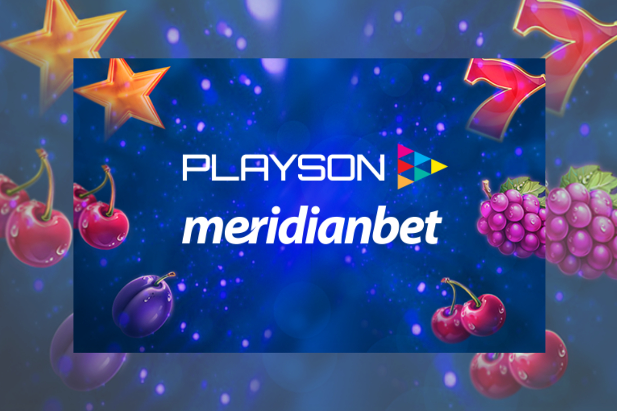 Playson inks content agreement with Meridianbet