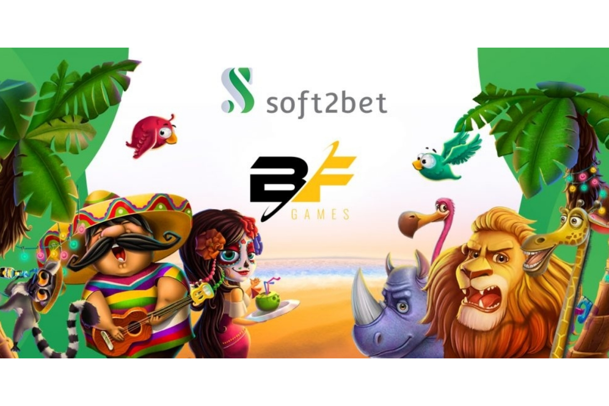 BF Games goes live with Soft2Bet