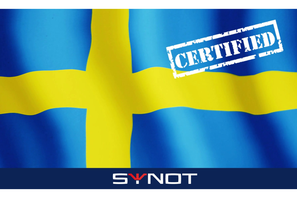 SYNOT Games now certified in Sweden