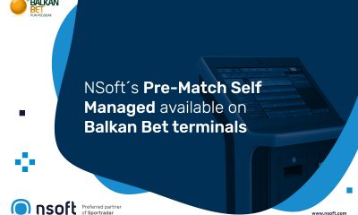 NSoft's Pre-Match Self Managed available on Balkan Bet terminals