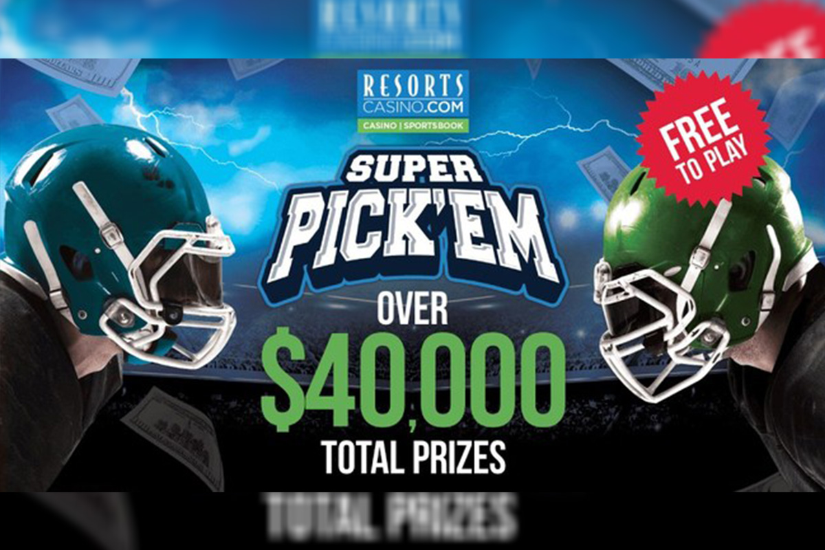 ResortsCasino.com Launches Pro Football Super Pick'Em Contest