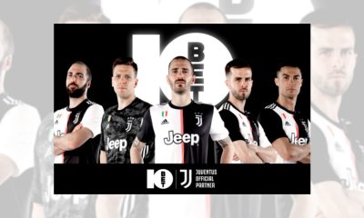 10bet is Juventus OFFICIAL GAMING AND BETTING PARTNER for next 3 football seasons