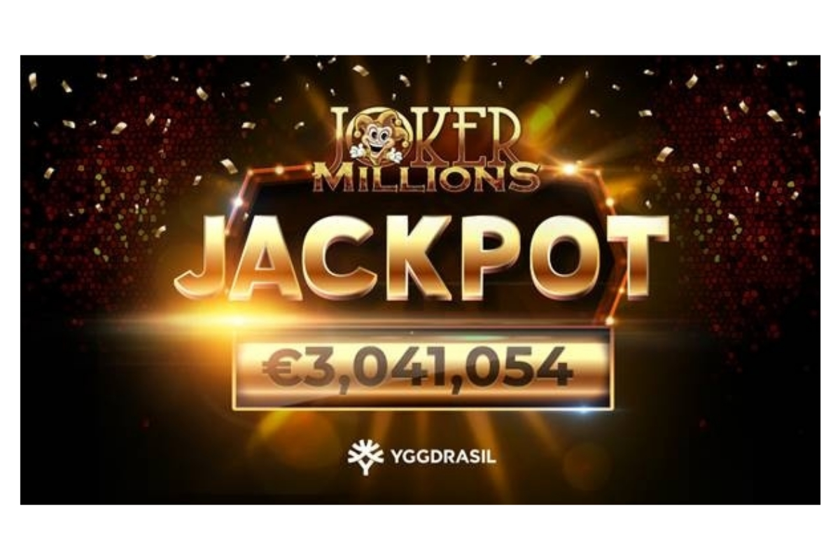 Casumo player lands €3m jackpot on Yggdrasil’s Joker Millions