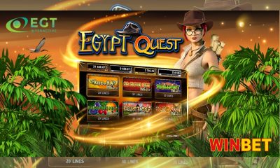 EGT Interactive launches its exciting bonus game Egypt Quest on the Bulgarian market