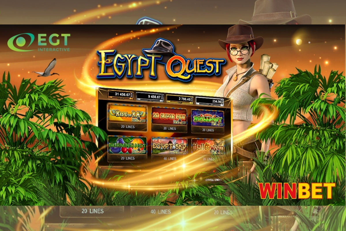 EGT Interactive launches its exciting bonus game Egypt Quest on the Bulgarian market