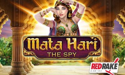 Up to 144 free spins in the new video slot “Mata Hari: The Spy” from Red Rake Gaming