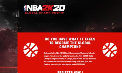 2K Announces Inaugural NBA 2K20 Global Championship