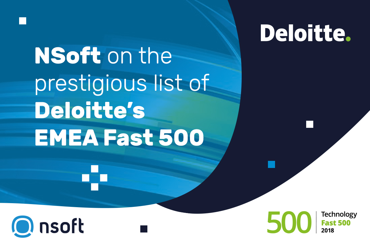 NSoft on the prestigious list of Deloitte’s EMEA Fast 500