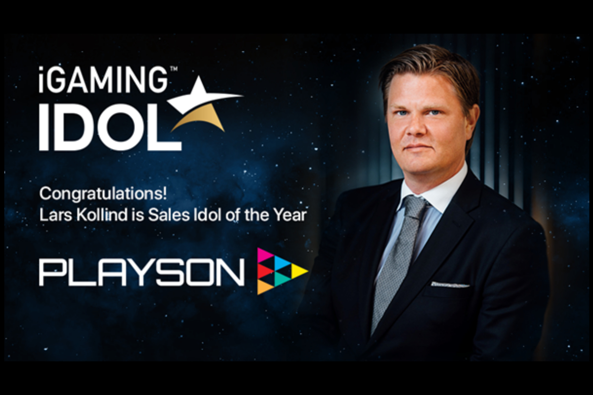 Playson’s Lars Kollind wins Sales Idol of the Year at iGaming Idol 2019