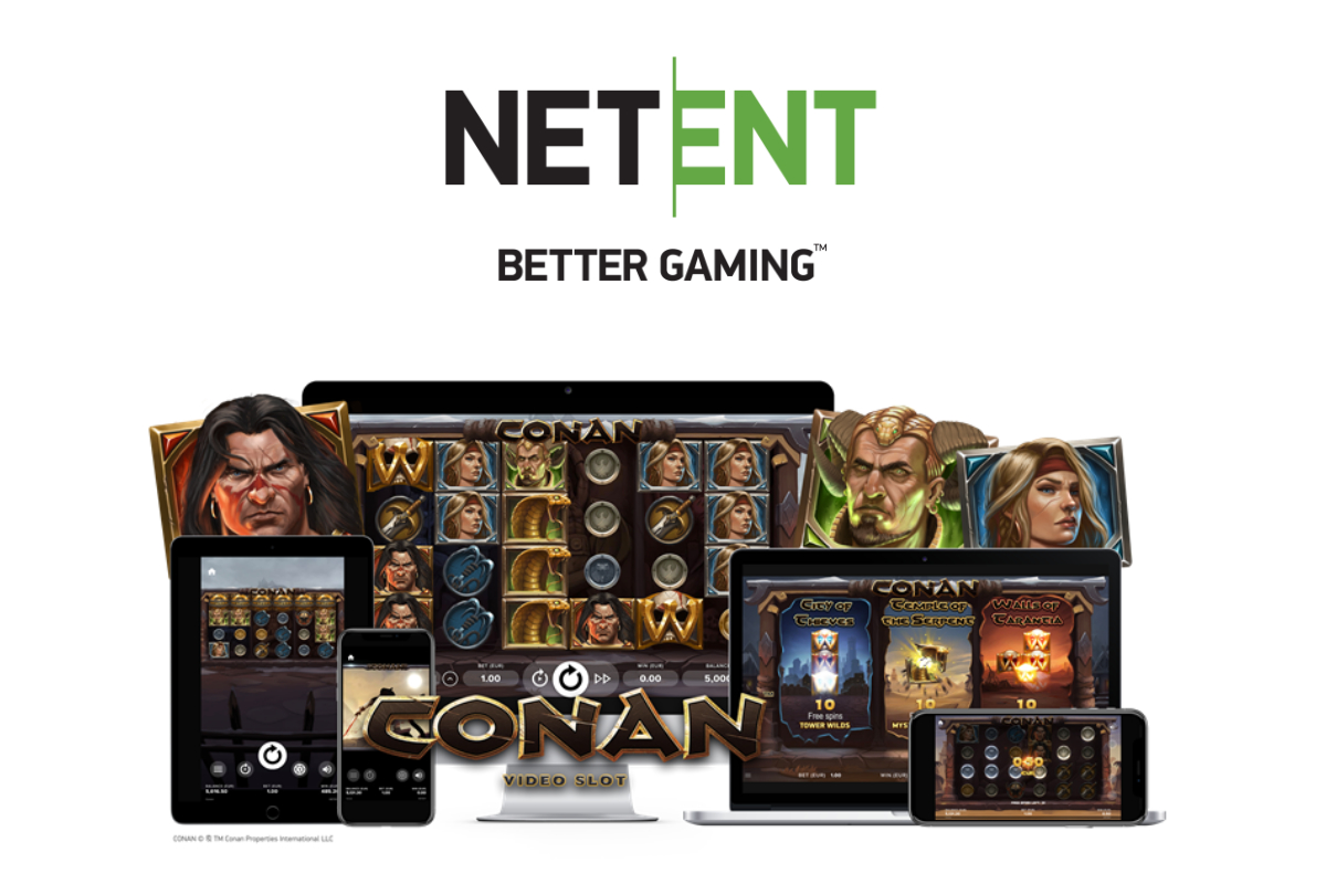 NetEnt unleashes Conan