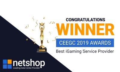 NetShop Internet Services is the winner in the category Best iGaming Service Provider at the CEEG Awards 2019