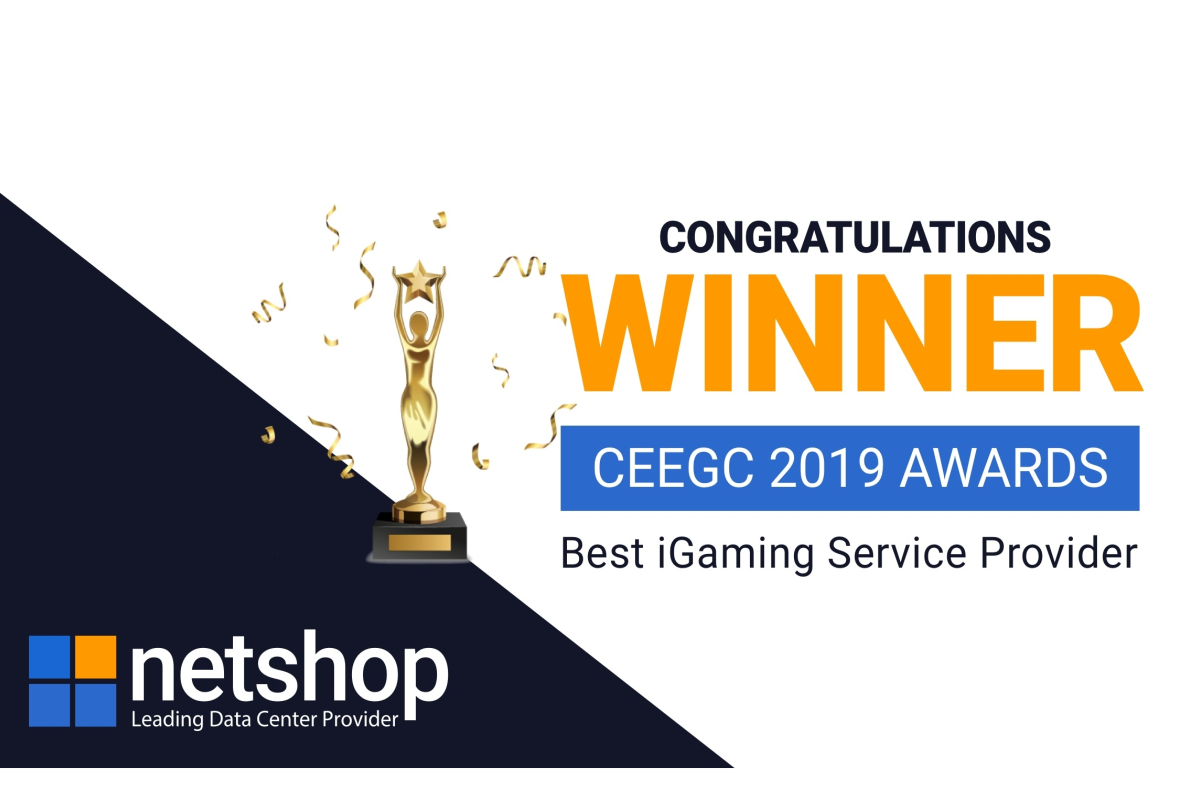 NetShop Internet Services is the winner in the category Best iGaming Service Provider at the CEEG Awards 2019