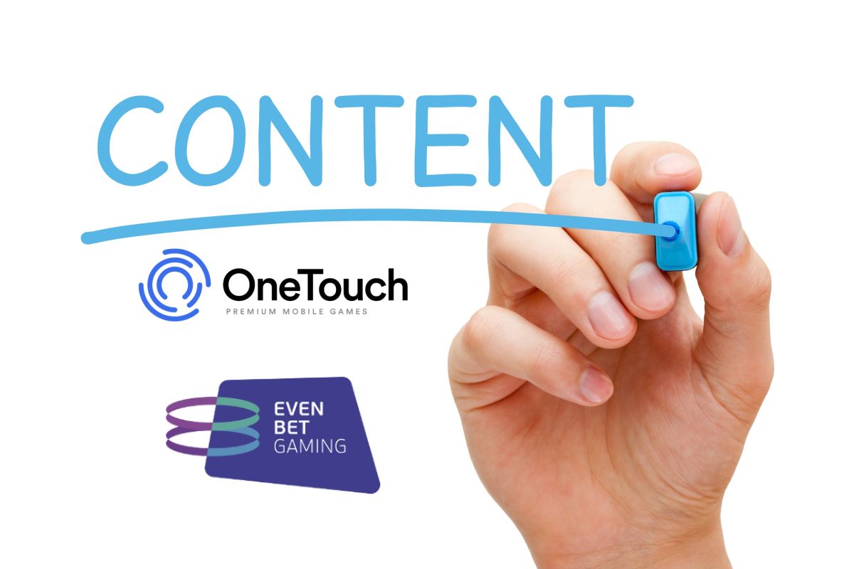 OneTouch content goes live with EvenBet Gaming
