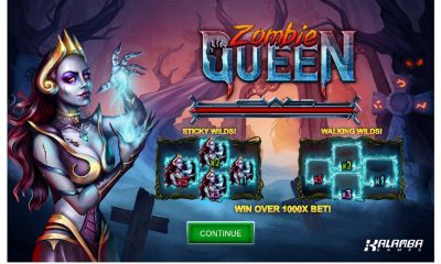 Kalamba Games new slot Zombie Queen