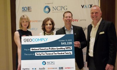 GeoComply, Industry Partners and Guests Donate Over $45K to the National Council on Problem Gambling at G2E Fundraising Event