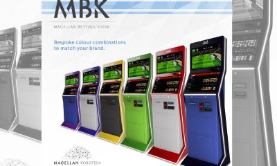 Magellan Robotech launches the MBK (Magellan Betting Kiosk) business division and unveils the “K1”: stunning design and high quality for a very unique self-service cabinet