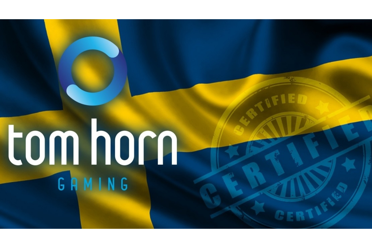 Tom Horn Gaming secures approval to supply its content in Sweden