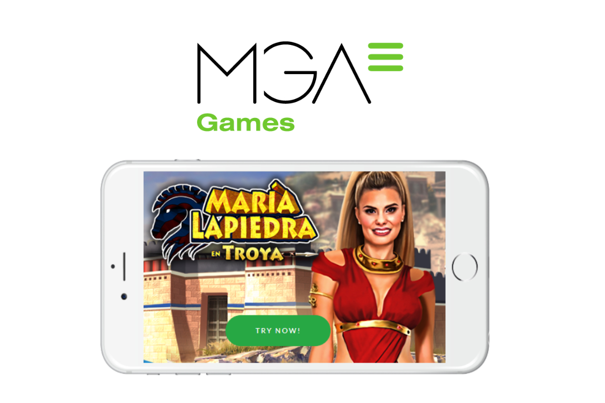 Actress María Lapiedra Appears in Troya by MGA Games