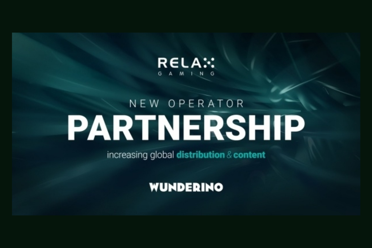 Wunderino to go live with Relax Gaming’s slot portfolio