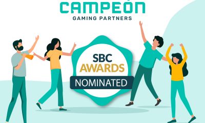 Campeón Gaming Partners nominated in 3 categories at the SBC Awards 2019