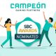 Campeón Gaming Partners nominated in 3 categories at the SBC Awards 2019